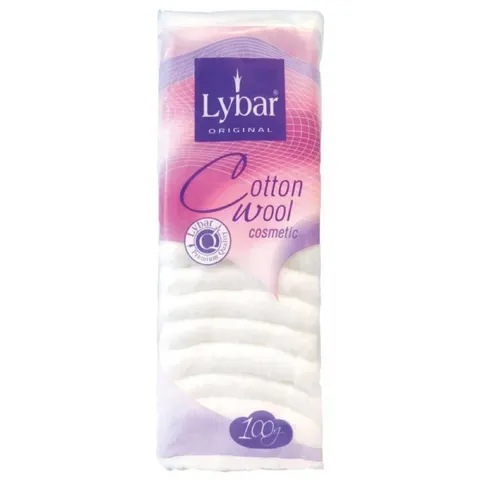 Wata kosmetyczna składana 100g Lybar