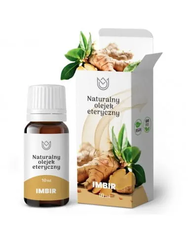 Naturalne aromaty Olejek eteryczny Imbir (10ml)(data do 01.02.2027)