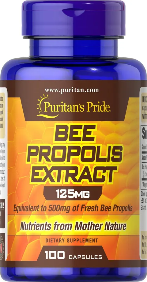 Puritan's Pride Propolis pszczeli 500 mg (100kap)