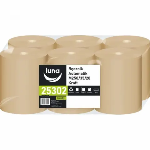 Ręcznik Automatik Friendly Kraft M250/39/20 makulatura 2 warstwy Luna a6