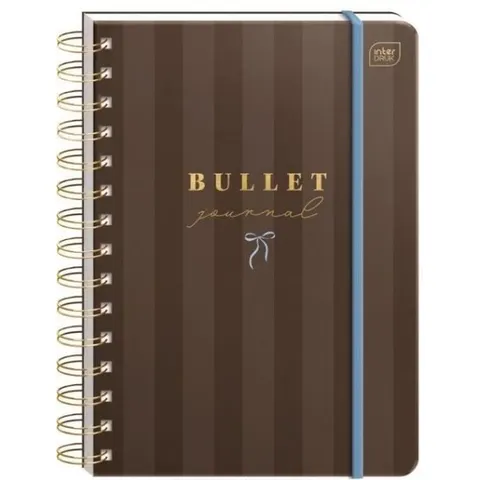 Organizer Bullet Journal Interdruk A5 Blue Bow, na spirali a1