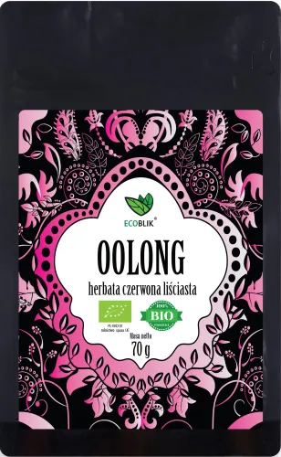 Aliness Herbata OOLONG ekologiczna czerwona liściasta (70g)