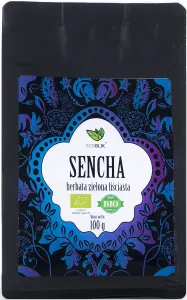 Aliness Herbata SENCHA ekologiczna zielona liściasta (100g)(data do 09.04.2027)