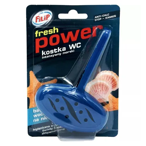 WC koszyk 40 g barwiący niebieski Filip Fresh Power morski a1/20