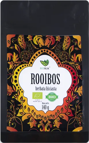 Aliness Herbata ekologiczna liściasta ROOIBOS (140g)