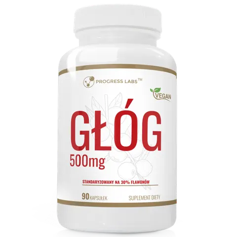Progress Labs Głóg ekstrakt 500mg (90kap)