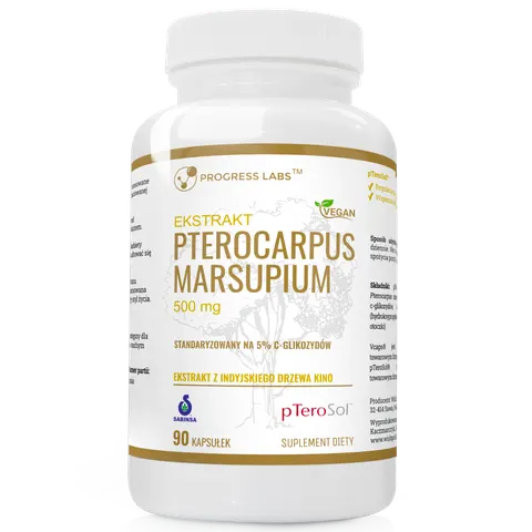 Progress Labs Pterocarpus 500mg (90kap)
