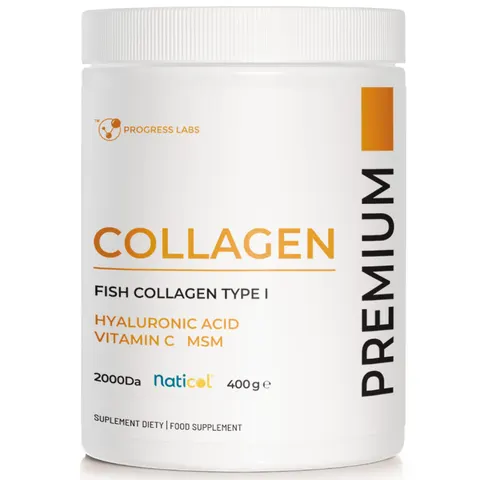 Progress Labs Kolagen Naturalny PREMIUM PLUS 10 000mg (400g)