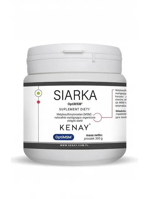 Kenay Siarka OptiMSM® (proszek 300 g)
