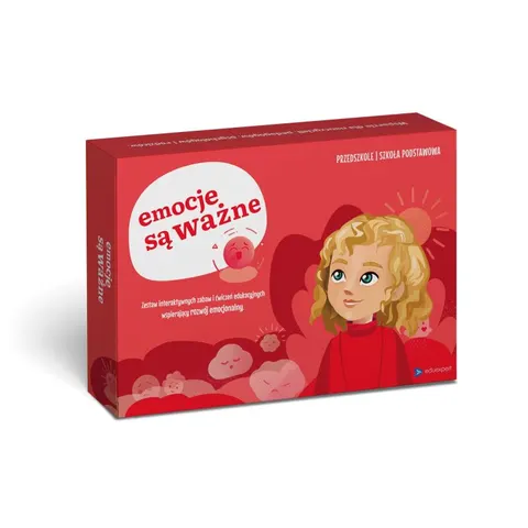 Emocje są ważne interaktywna gra - edukacja emocjonalna