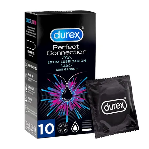 Durex Perfect Connection dodatkowo nawilżane prezerwatywy 10 szt