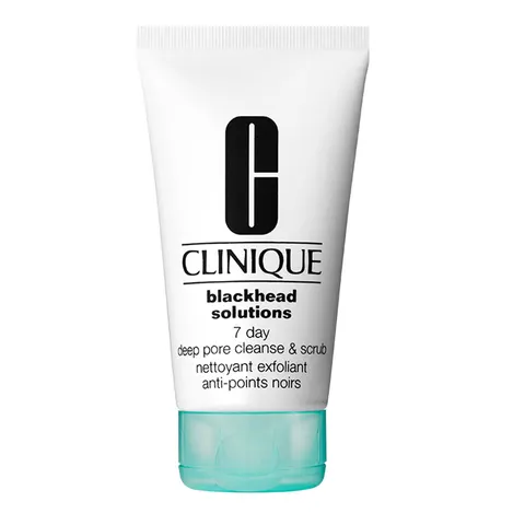 Clinique Blackhead Solutions 7 Day Deep Pore Cleanse &amp; Scrub oczyszczający peeling do twarzy 125ml