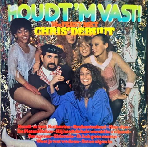 Chris' Debuut: Houdt'm Vast! LP MML1116 Mamicha Music VG
