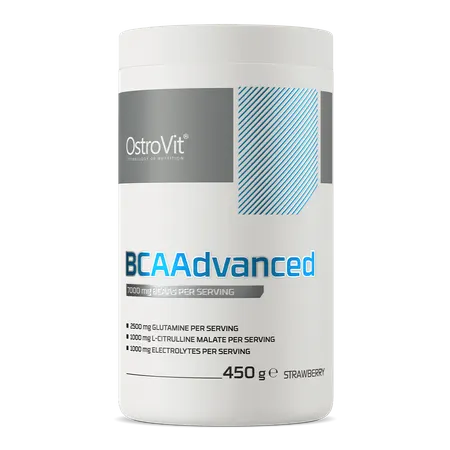 Ostrovit BCAAdvanced truskawkowy (450g)