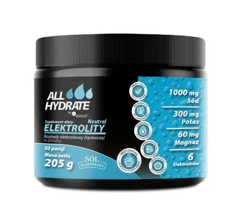 Aliness ALLHydrate Elektrolity Neutral 205g (50 porcji)