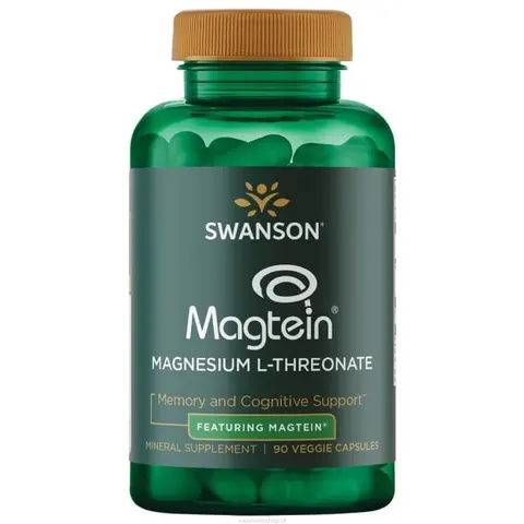 Swanson Magtein L-treonian magnezu (90kap)