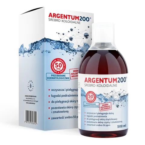 Aura Herbals Srebro Koloidalne 50 ppm tonik (500 ml)