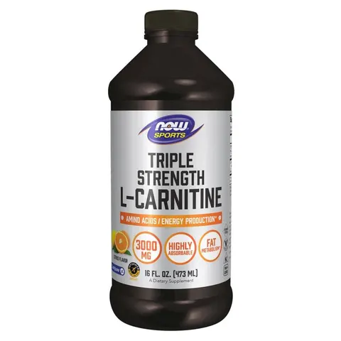 Now Foods L-Karnityna Triple Strength 3000 mg (473 ml)