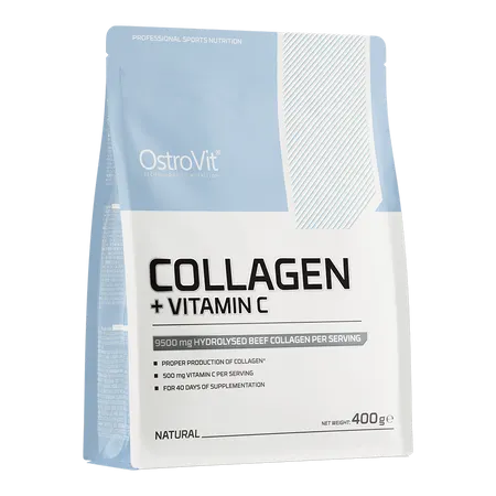 Ostrovit Kolagen + Witamina C naturalny (400g)