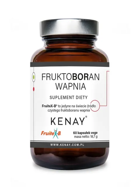 Kenay Fruktoboran wapnia FruiteX-B® (60 kap)