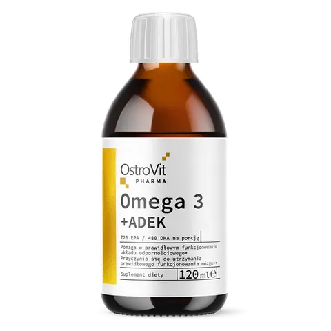 OstroVit Pharma Omega 3 + ADEK (120 ml)