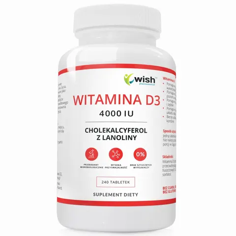 Wish Witamina D3 4000 (240 tab)
