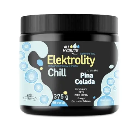 ALLHydrate Elektrolity CHILL Pina colada ( 50 porcji)