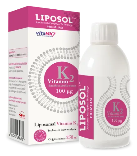 Aliness Liposomalna Witamina K2 100 uq (250 ml)