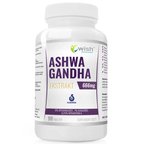 Wish Ashwaganda Extract 666mg (90 tab)