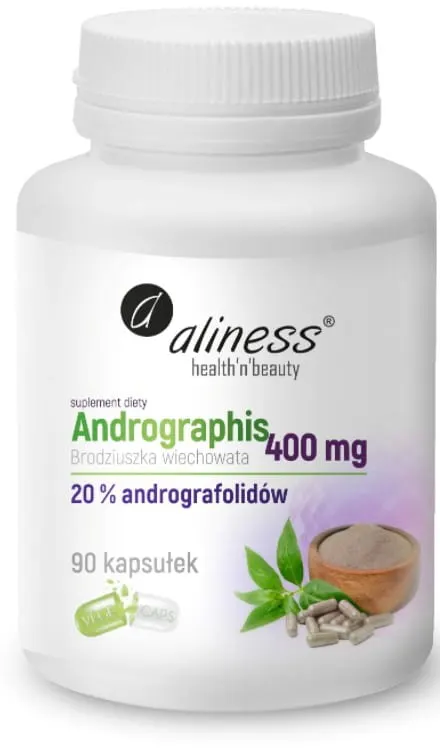Aliness Andrographis 400 mg (90 kaps)
