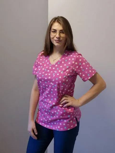 bluza medyczna Kolorowe Kłębki