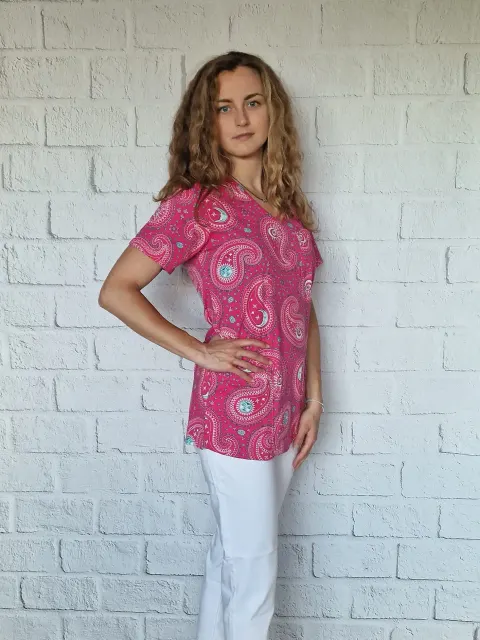 bluza medyczna Amarantowa Noc