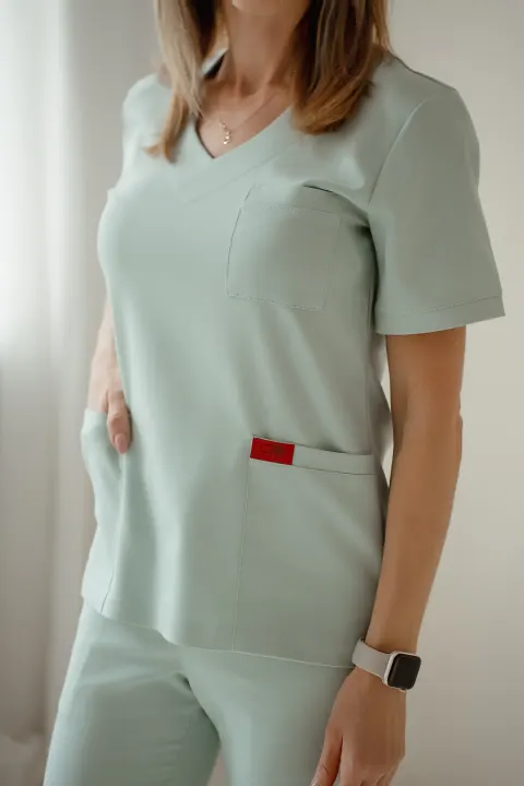 Bluza medyczna KOMFORT mięta