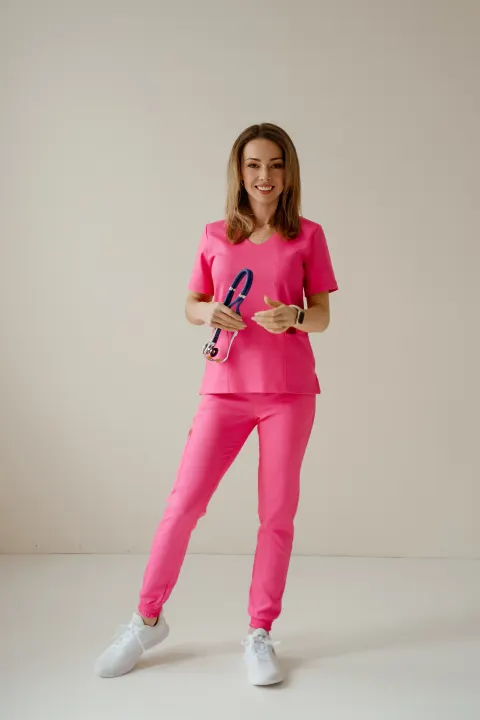 Bluza medyczna KOMFORT barbie