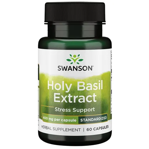 Swanson Holy Basil Extract 400mg(60kaps)