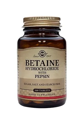 Solgar Betaina +Pepsyna ( 100 tab)