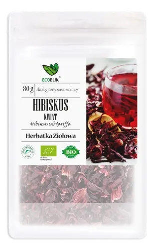 Ecoblik Hibiskus kwiat EKO (80g)