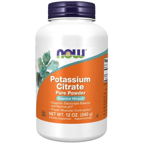 Now Foods Cytrynia potasu (340 gram)