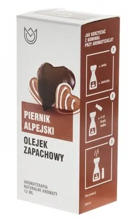 Naturalne aromaty Olejek Zapachowy Piernik Alpejski (10ml)