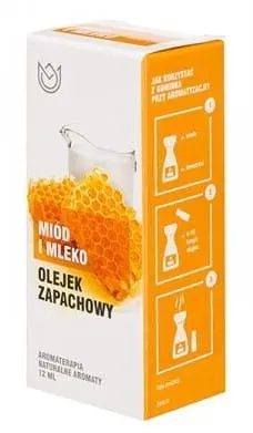 Naturalne aromaty Olejek Zapachowy Miód i Mleko (10ml)