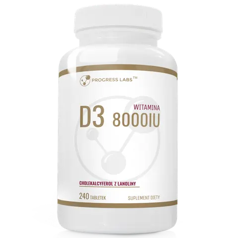 Progress Labs Witamina D3 8000 IU (240 tab)