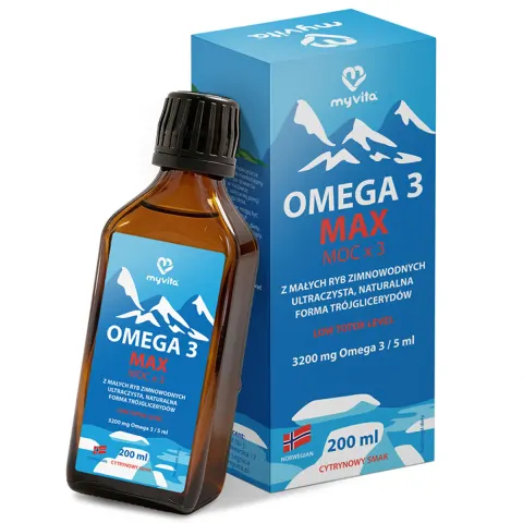 Myvita Omega Max w płynie (200ml )