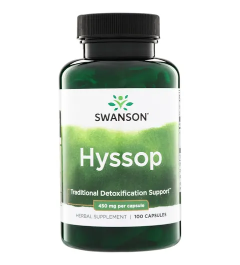 Swanson Hyssop 450 mg 100 (kaps.)