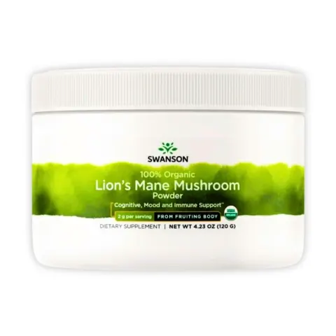 Swanson Lion`s Mane Mushroom Powder (120 g)