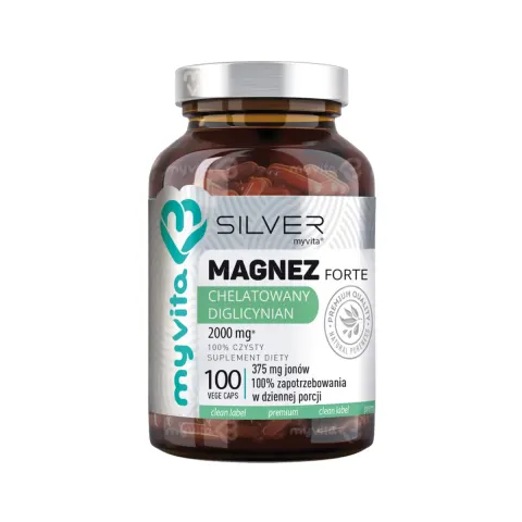 MyVita Silver Magnez Chelatowany Diglicynian (100 kaps)