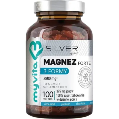 MyVita Silver Magnez 3 formy Forte (100 kaps)