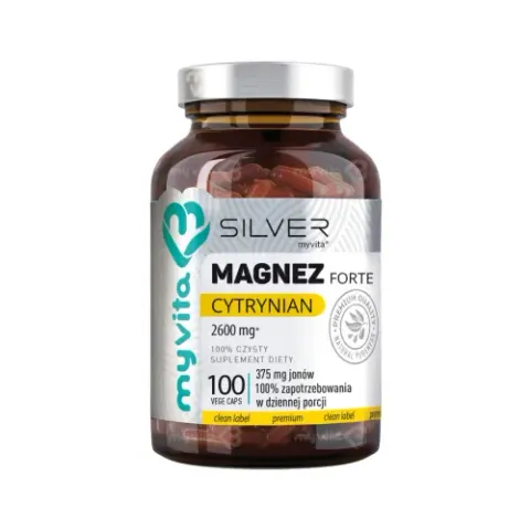 MyVita Silver Magnez Cytrynian Forte (100 kaps.)