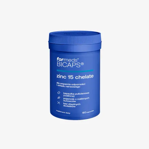 Formeds Bicaps Zinc 15 chelate (60 kaps.)