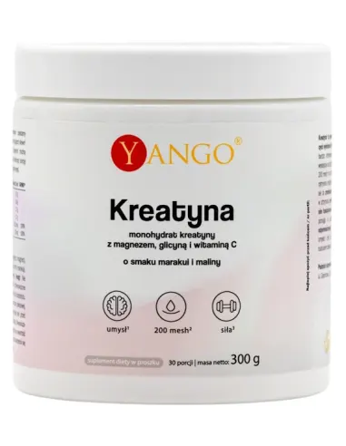 Yango Kreatyna Marakuja-Malina (300 g)