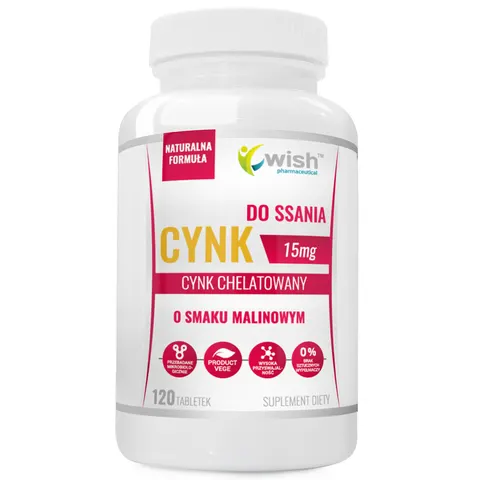 Wish Pharmaceutical Cynk do ssania (120 tab )